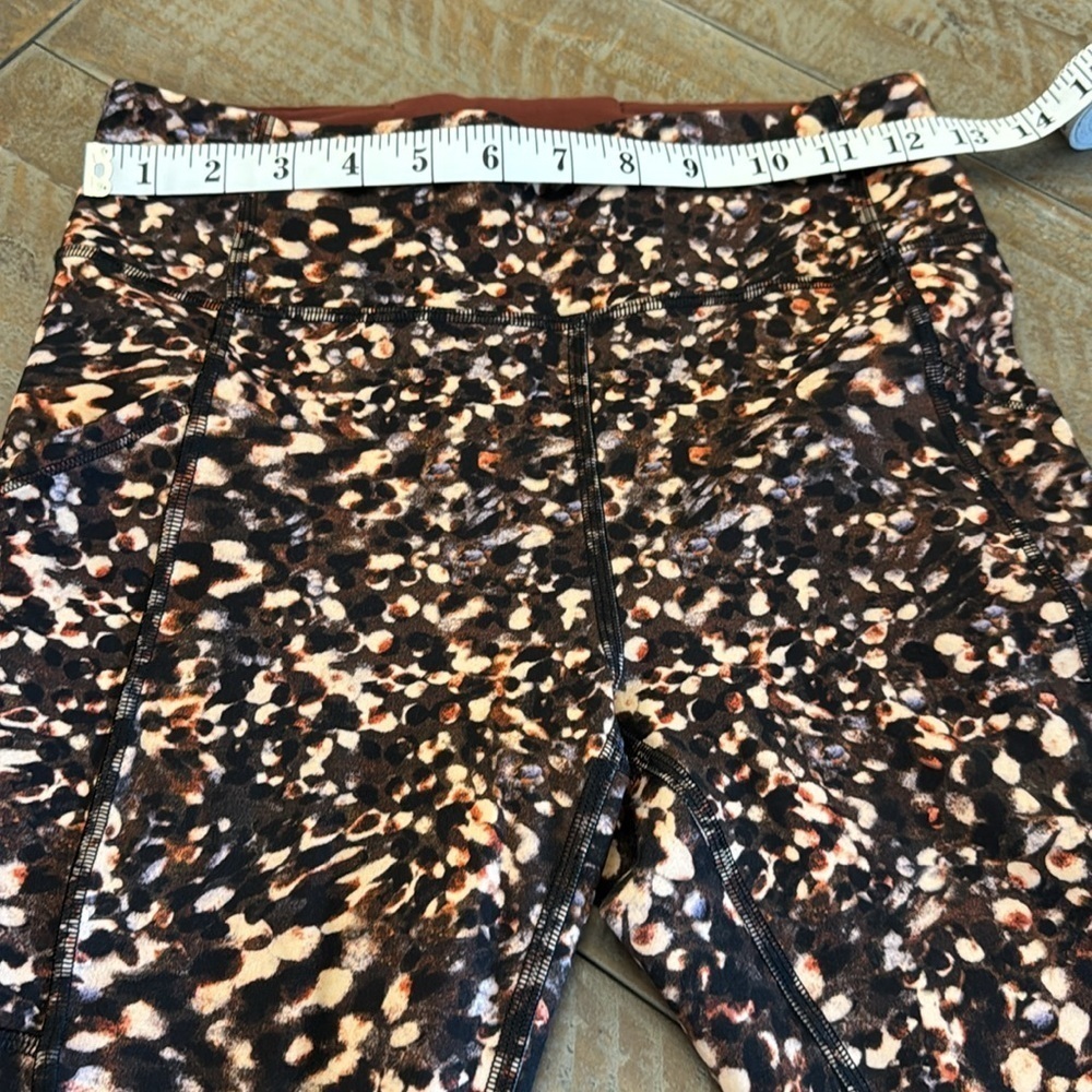 Lululemon Invigorate High-rise Crop Motion Flux Multi Size 6 - Picture 2 of 9